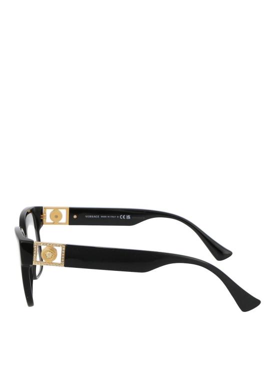 25FW 베르사체 안경 0VE3329BGB1 Black - VERSACE