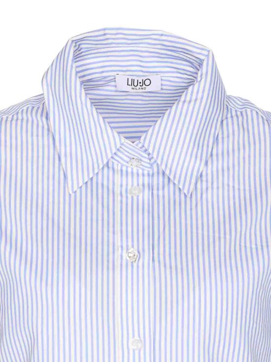  리우조 셔츠 UF5242T9814C3757 Blue - LIU JO