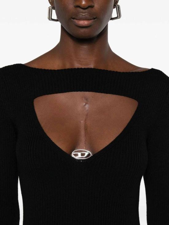  디젤 미디 스커트 A189050PLBF9XX Black - DIESEL