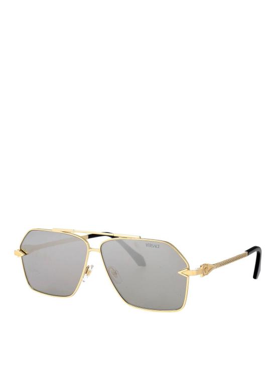 25FW 베르사체 선글라스 0VE228410026G Gold - VERSACE