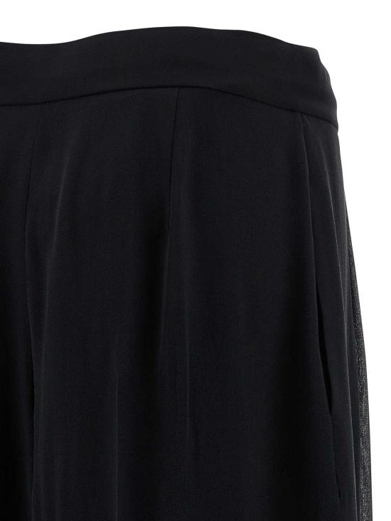25FW 알베르타 페레티 스트레이트 팬츠 030451160555 Black - ALBERTA FERRETTI