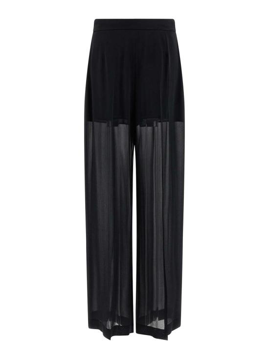 25FW 알베르타 페레티 스트레이트 팬츠 030451160555 Black - ALBERTA FERRETTI