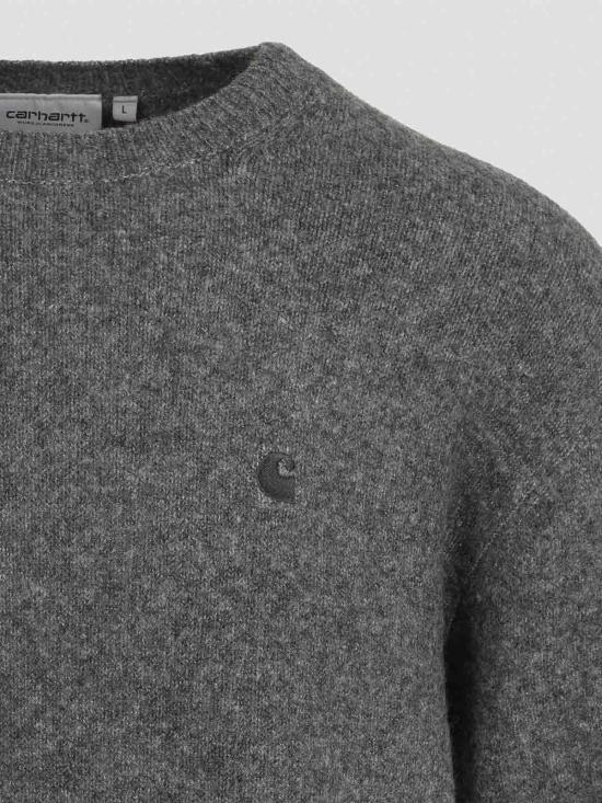 25FW 칼하트 롱슬리브 비스타 와플 티셔츠 I0353943AZXXTANGLED Grey - CARHARTT