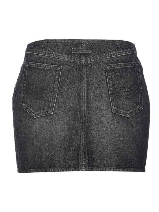 25FW 장 폴 고티에 미디 스커트 SK023D01606 Grey - JEAN PAUL GAULTIER