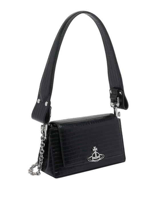  비비안웨스트우드 숄더백 46030001WL00C0N401 Black - VIVIENNE WESTWOOD