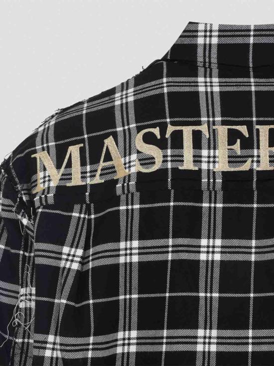 25FW 마스터마인드 긴팔 셔츠 MW25S15SH007026BLACK Black - MASTERMIND