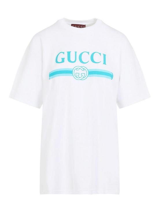  구찌 반팔 티셔츠 837959XJHGY9081 White