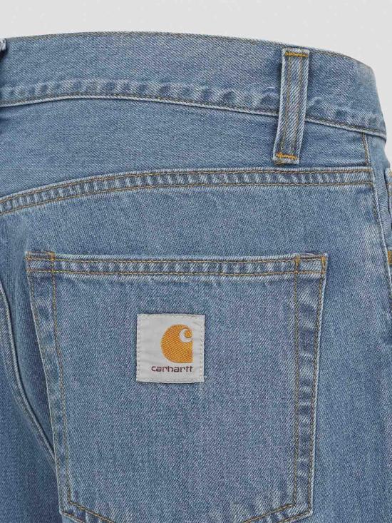 25FW 칼하트 스트레이트 팬츠 I0304680160BLUE Blue - CARHARTT