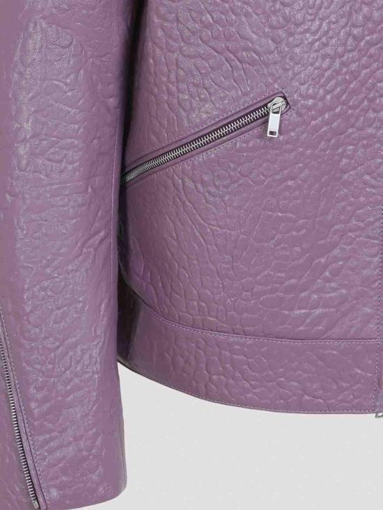  질샌더 가죽 자켓 J21SW0108J07223529 Light Purple - JIL SANDER