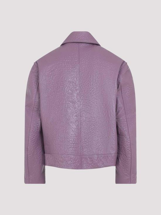  질샌더 가죽 자켓 J21SW0108J07223529 Light Purple - JIL SANDER