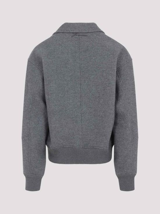  자크뮈스 봄버 자켓 OUM00107BW00624950 Grey - JACQUEMUS