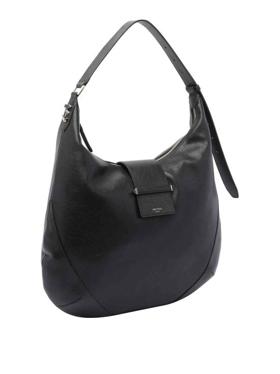 25FW 지미추 토트백 BARHOBOMBKLBLACKSHINYGOLD Black - JIMMY CHOO