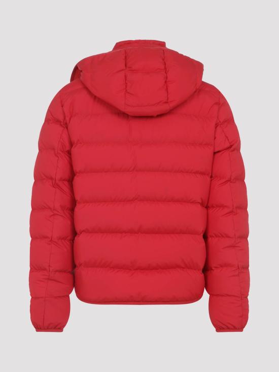 25FW 몽클레어 몬트브로크 후드 쇼트 다운 자켓 K20911A00224597YW457 Red - MONCLER