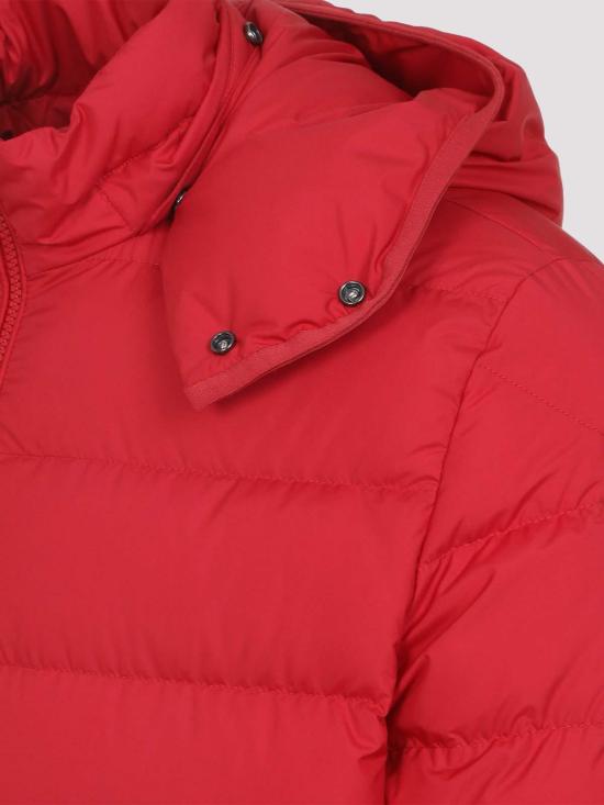 25FW 몽클레어 몬트브로크 후드 쇼트 다운 자켓 K20911A00224597YW457 Red - MONCLER