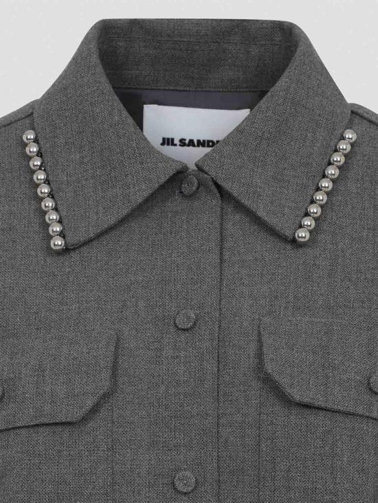  질샌더 셔츠 J03DL0210J41557030 Grey - JIL SANDER