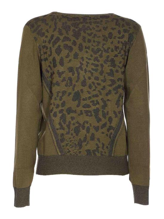 25FW 리우조 긴팔 티셔츠 TF5171MS49IA4350 Green - LIU JO