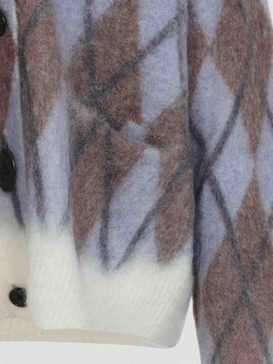 25FW 아크네 스튜디오 가디건 A60606AFT Brown - ACNE STUDIOS