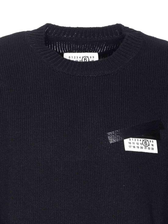  MM6 메종마르지엘라 스웨터 SH2HL0030M13168900S Black - MM6 MAISON MARGIELA