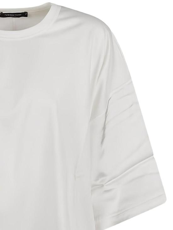 25SS 파비아나 필리피 반팔 티셔츠 JED265F096L1700142 White - FABIANA FILIPPI