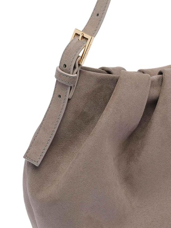 25FW 더모아레 숄더백 TMFW25LRSUE58MUD Beige - THEMOIRE