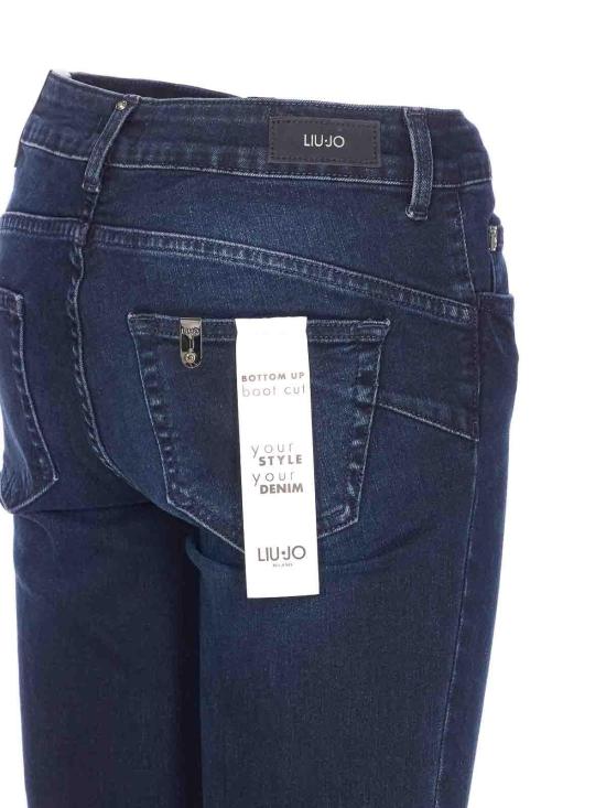 25FW 리우조 스트레이트 팬츠 UF5025D461578933 Blue - LIU JO