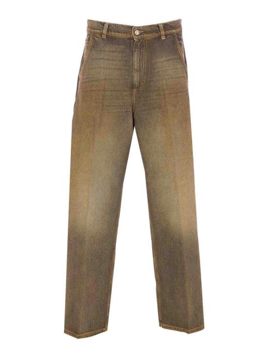 25FW 트루 에비뉴 스트레이트 팬츠 PANTHERDIRTYWASH Brown