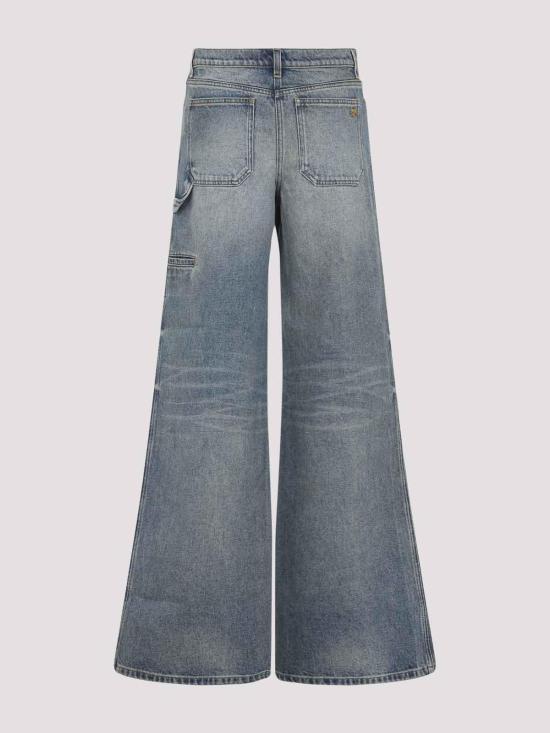 26SS 쿠레쥬 스트레이트 팬츠 VESDPA253DE00417052 Blue - COURREGES