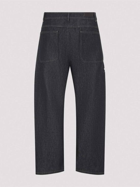  르메르 스트레이트 팬츠 PA1102LD1061BK965 Blue - LEMAIRE