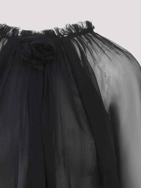 25FW 알베르타 페레티 블라우스 021351150555 Black - ALBERTA FERRETTI