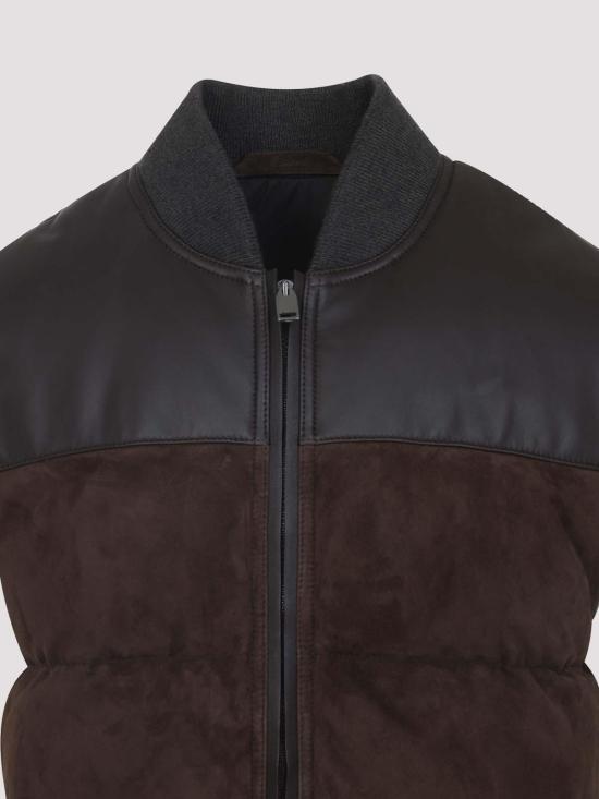  브리오니 패딩 조끼 PUF60LOD7012100 Dark Brown - BRIONI