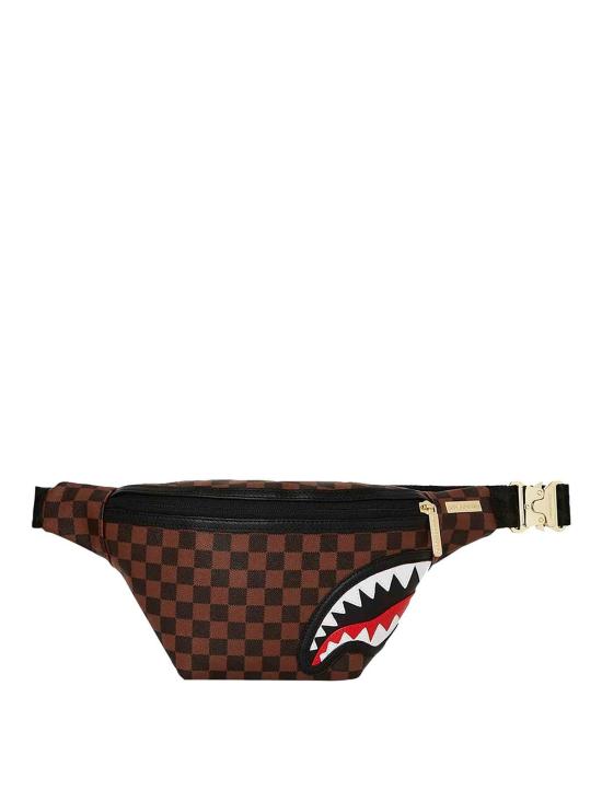  스프레이그라운드 벨트백 B7844SAWTOOTHSHARKSINPARIS Brown