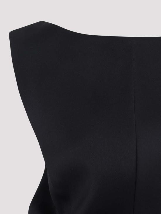 26FW 케이트 미디 스커트 55164070200 Black - KHAITE