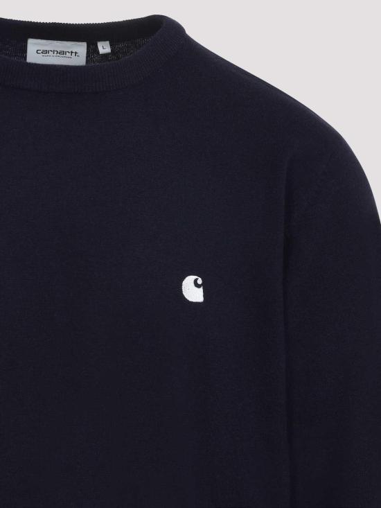 25FW 칼하트 스웨터 I0308410COXXDARK Dark Blue - CARHARTT