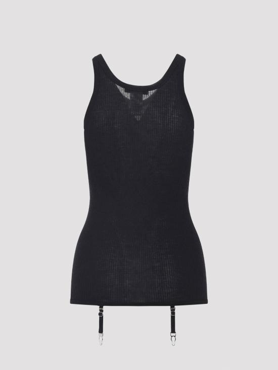  르메르 민소매 티셔츠 TO1282LK1032MU163 Black - LEMAIRE