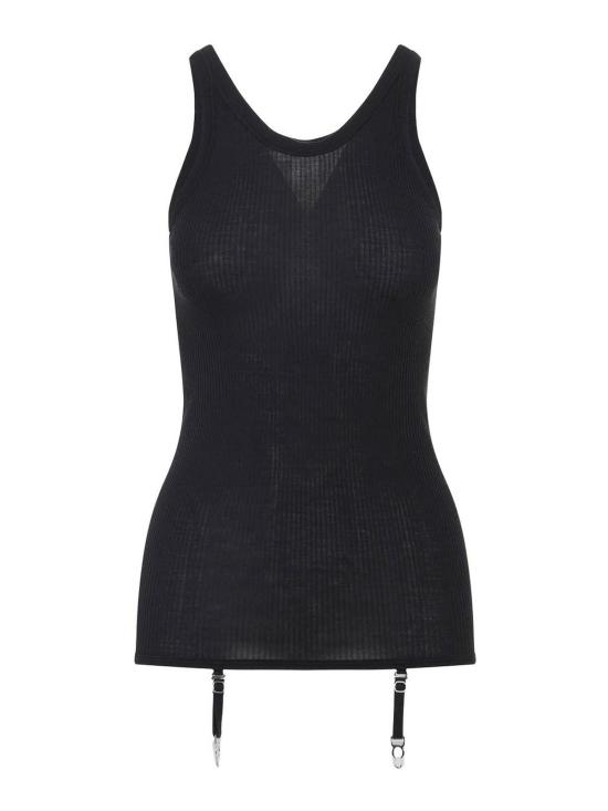  르메르 민소매 티셔츠 TO1282LK1032MU163 Black