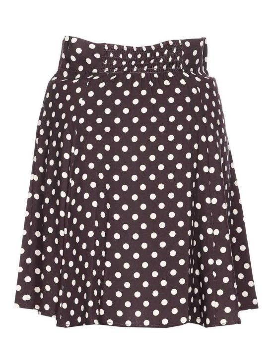 25FW 마 데 마가리타스 미디 스커트 MMABW01315MA57 Black - MAR DE MARGARITAS