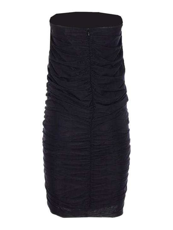 25FW 마 데 마가리타스 미디 스커트 MMABW01364NE01 Black - MAR DE MARGARITAS