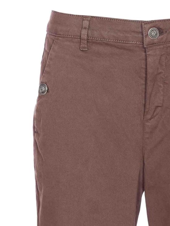 26FW 리우조 스트레이트 팬츠 MF5306T819190915 Brown - LIU JO