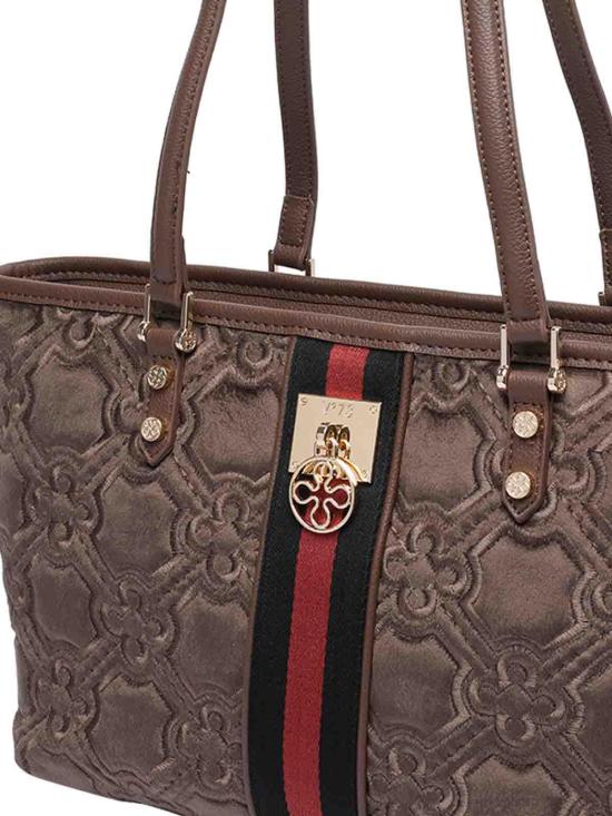 25FW 브이73 토트백 73BS9BN01TAUPEMULTICOLOR Brown - V73