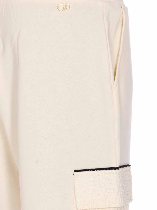  리우조 스트레이트 팬츠 TF5159FS321B2565 White - LIU JO