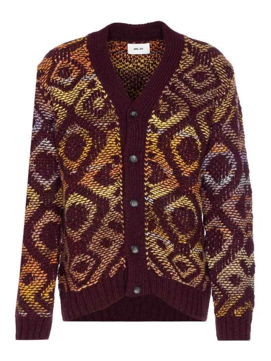  엔엔07 가디건 2560000178WINERED Red