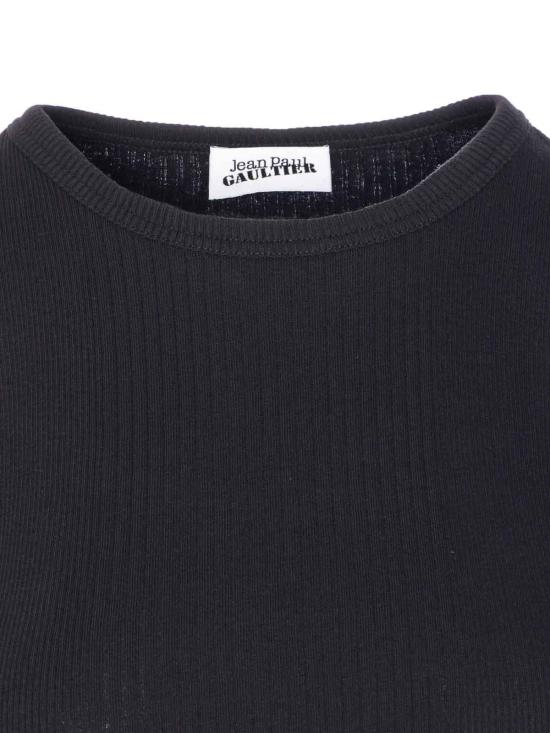25FW 장 폴 고티에 민소매 티셔츠 TO387J01400 Black - JEAN PAUL GAULTIER
