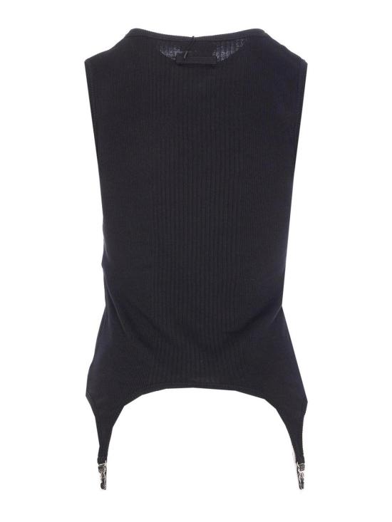 25FW 장 폴 고티에 민소매 티셔츠 TO387J01400 Black - JEAN PAUL GAULTIER