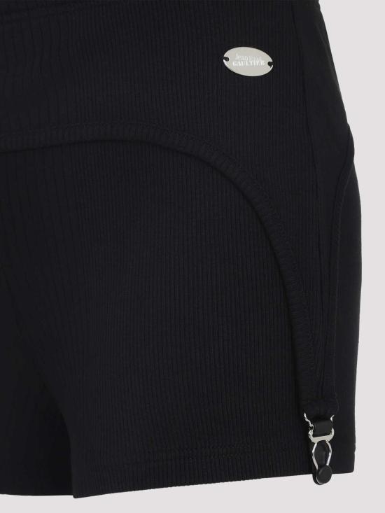 25FW 장 폴 고티에 숏팬츠 2504WTR038J0140000 Black - JEAN PAUL GAULTIER