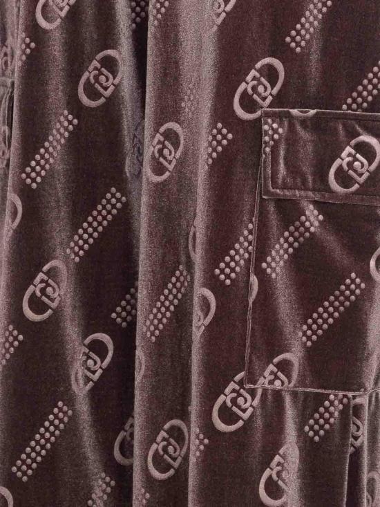  리우조 트레이닝/조거 팬츠 TF5111J4955M9768 Brown - LIU JO