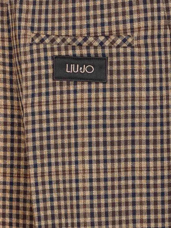 25FW 리우조 스트레이트 팬츠 MF5349T4335P9002 Brown - LIU JO