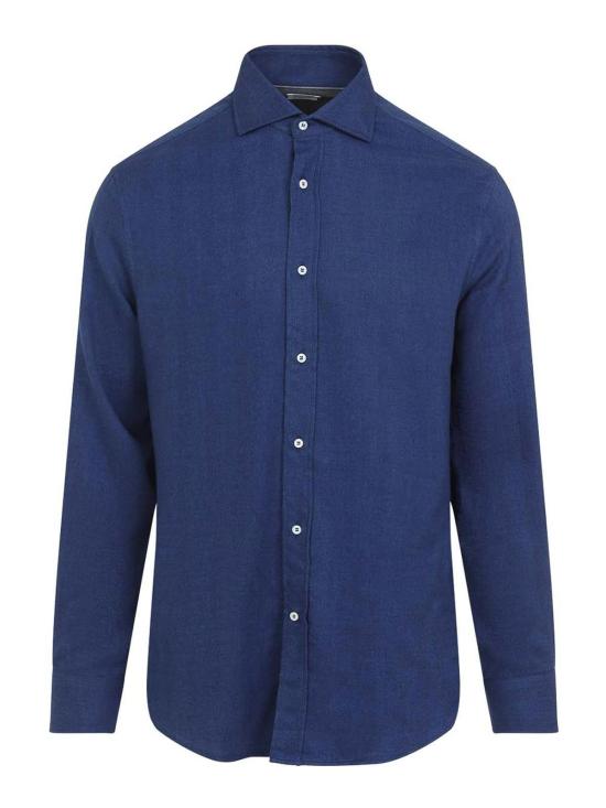 26FW 브루넬로 쿠치넬리 셔츠 MY6370627C018 BLUE