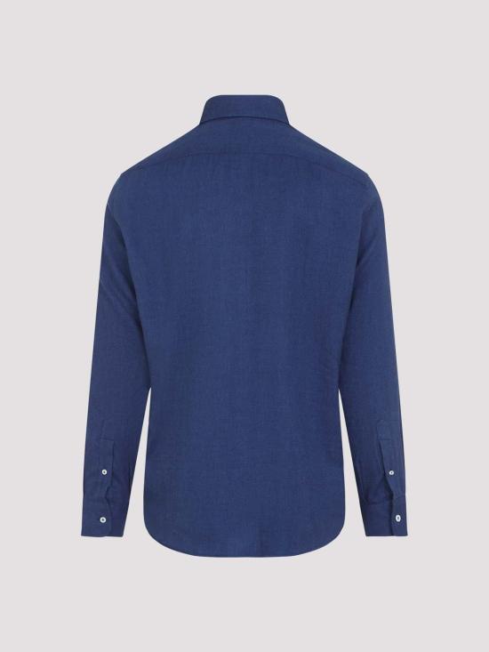 26FW 브루넬로 쿠치넬리 셔츠 MY6370627C018 BLUE - BRUNELLO CUCINELLI