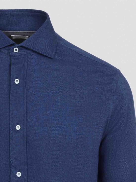 26FW 브루넬로 쿠치넬리 셔츠 MY6370627C018 BLUE - BRUNELLO CUCINELLI