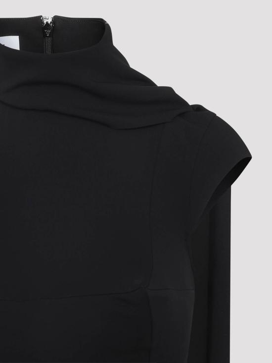 25FW 장 폴 고티에 미디 스커트 2504WDR078W02100 Black - JEAN PAUL GAULTIER